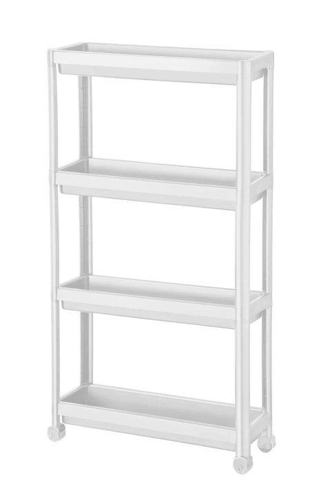 Hermia Estantería Plástica Multiusos Blanca Hermia Estantería Plástica Multiusos Blanca